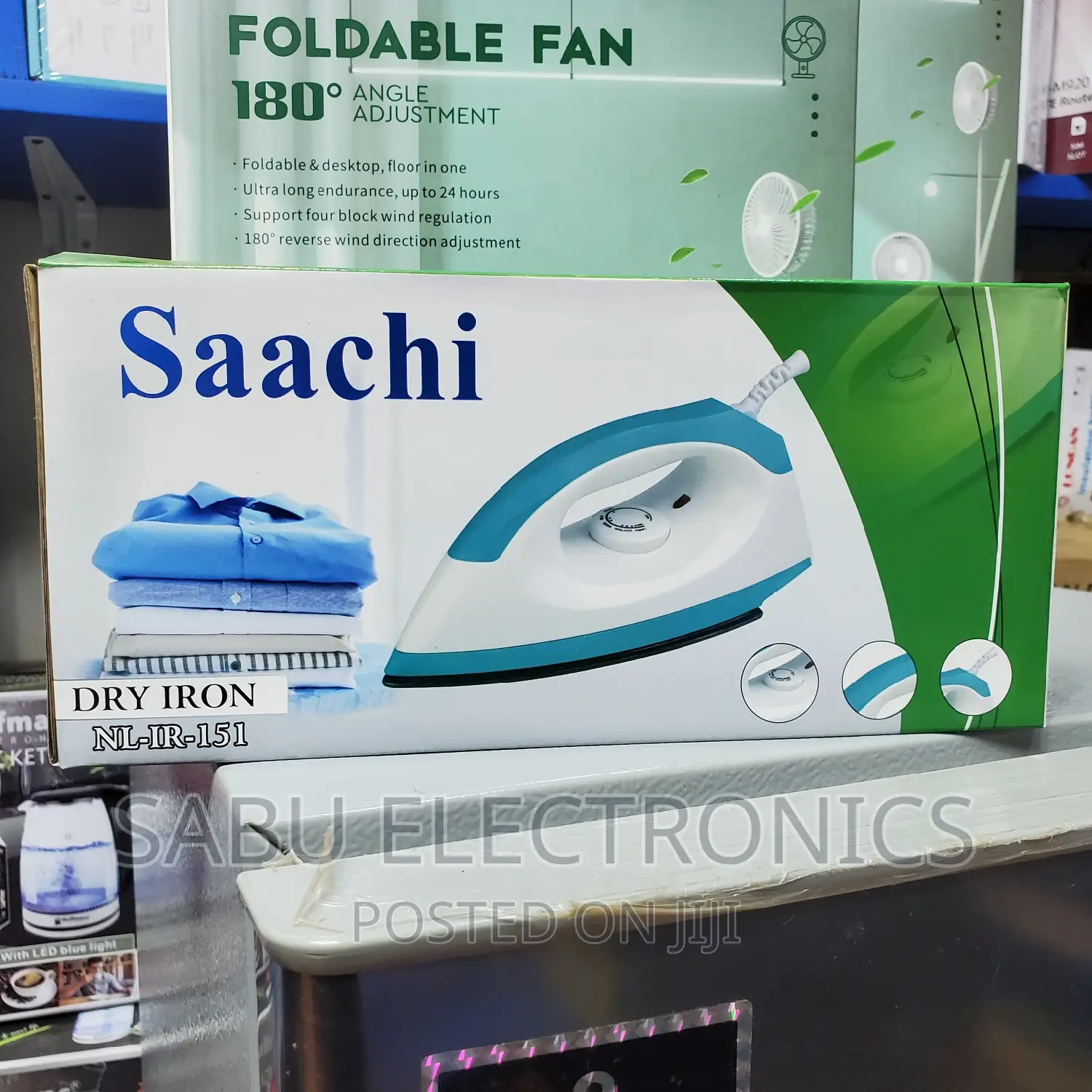 Saachi Flat and Dry Iron NL-IR-151