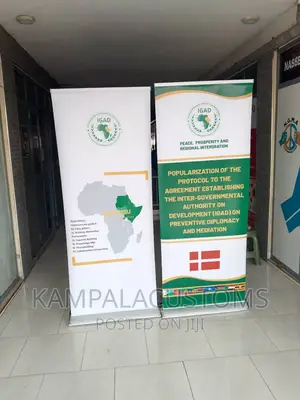 Pull Up Banners and Tire Drops
