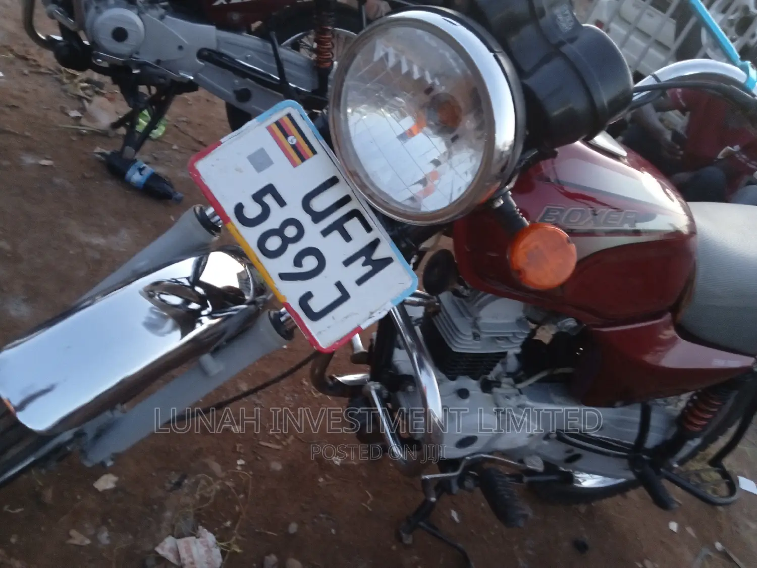 Bajaj Boxer 2023 Red
