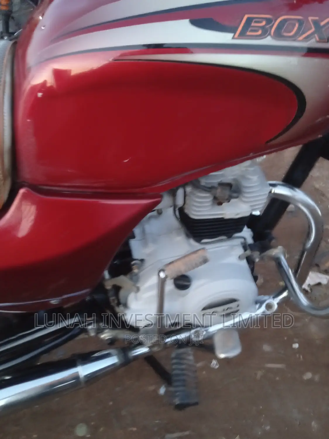 Bajaj Boxer 2023 Red