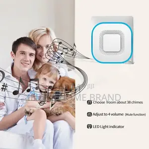 Wireless Waterproof Doorbell 300M Range 38 Chimes US
