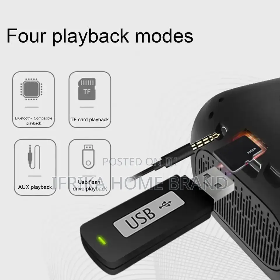 X-Bass Mini Bluetooth-Compatible Portable Speaker