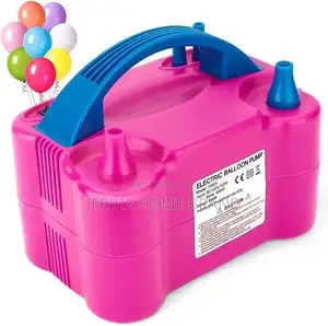 Double Hole AC Inflatable Electric Balloon Pump