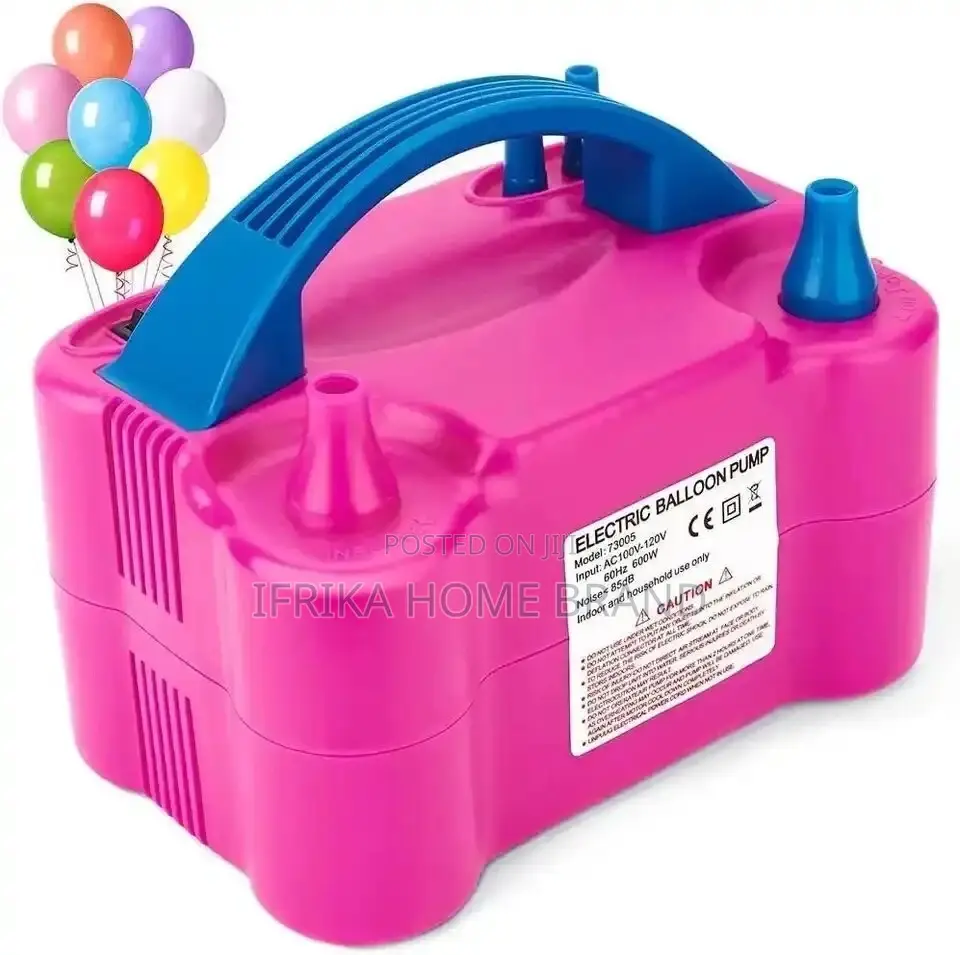 Double Hole AC Inflatable Electric Balloon Pump