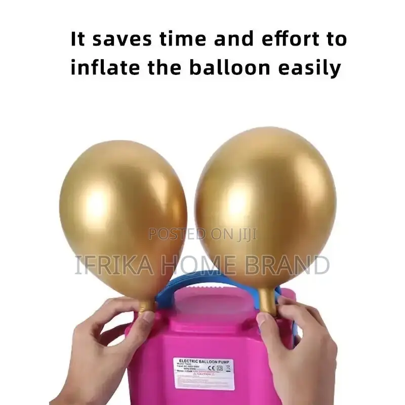 Double Hole AC Inflatable Electric Balloon Pump