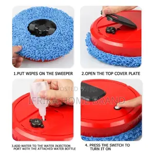 Smart Sweeping and Mop Robot Vacuum Cleaner Rechargeable