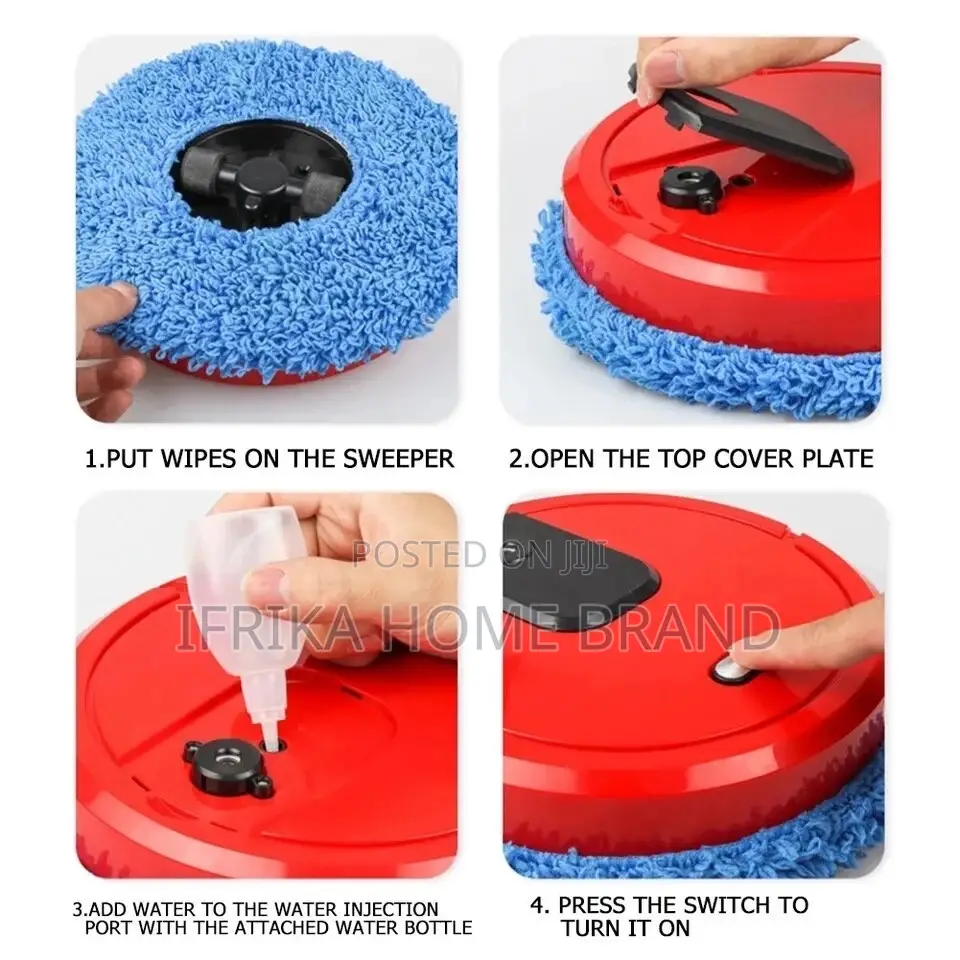 Smart Sweeping and Mop Robot Vacuum Cleaner Rechargeable