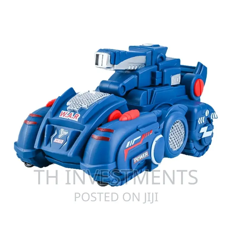 Children's Automatic Deformation Tank Car.