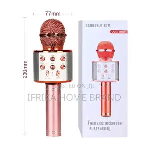 Handheld Karaoke Microphone for Kids Bluetooth Speaker