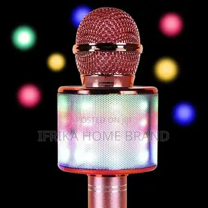 Handheld Karaoke Microphone for Kids Bluetooth Speaker