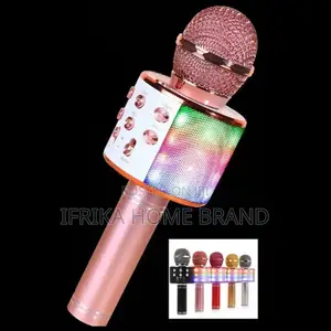 Handheld Karaoke Microphone for Kids Bluetooth Speaker
