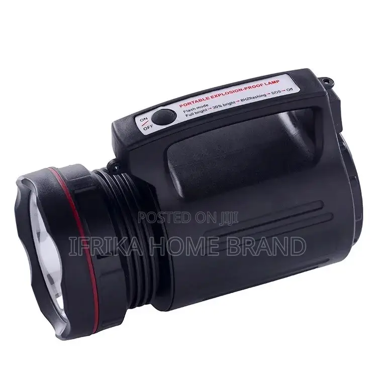 Portable LED Flashlight Rechargeable Handheld Lantern