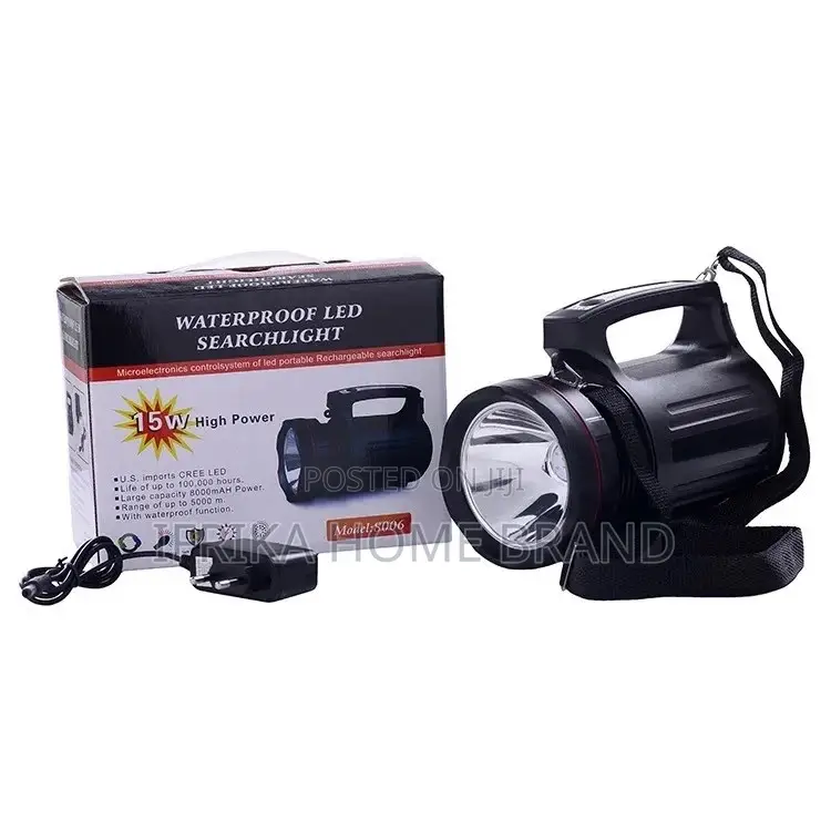 Portable LED Flashlight Rechargeable Handheld Lantern