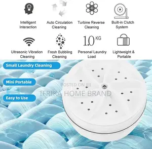 Mini Washing Machine Rotating Turbine Washing Machine