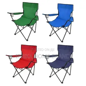 Portable Camping Chair Foldable Picnic Duty Armrest Seat