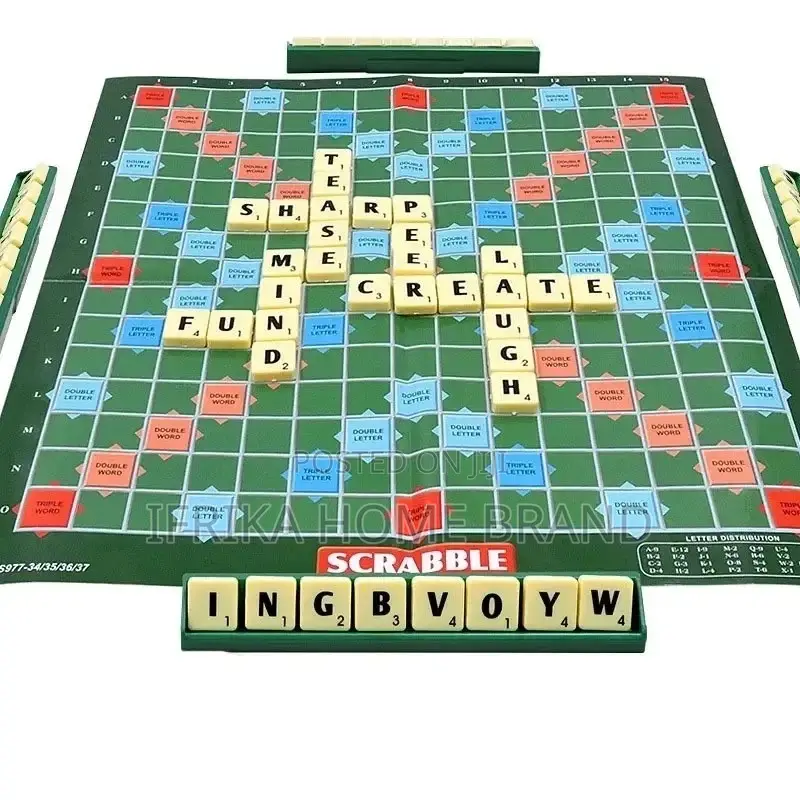 Matching Letter Board Games Scrabble Game