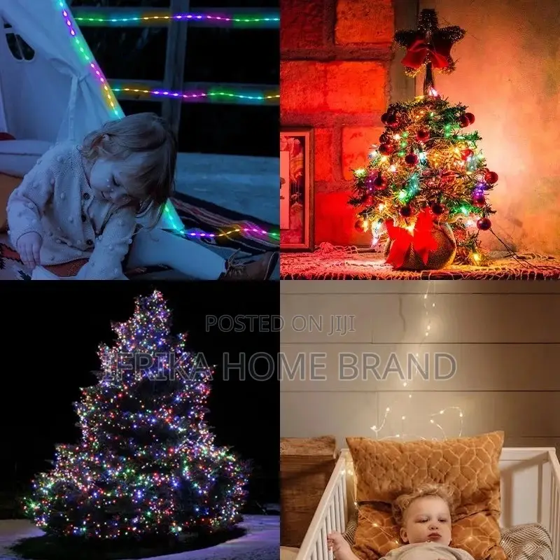Led Light String Magic Color RGB Leather Line Lights