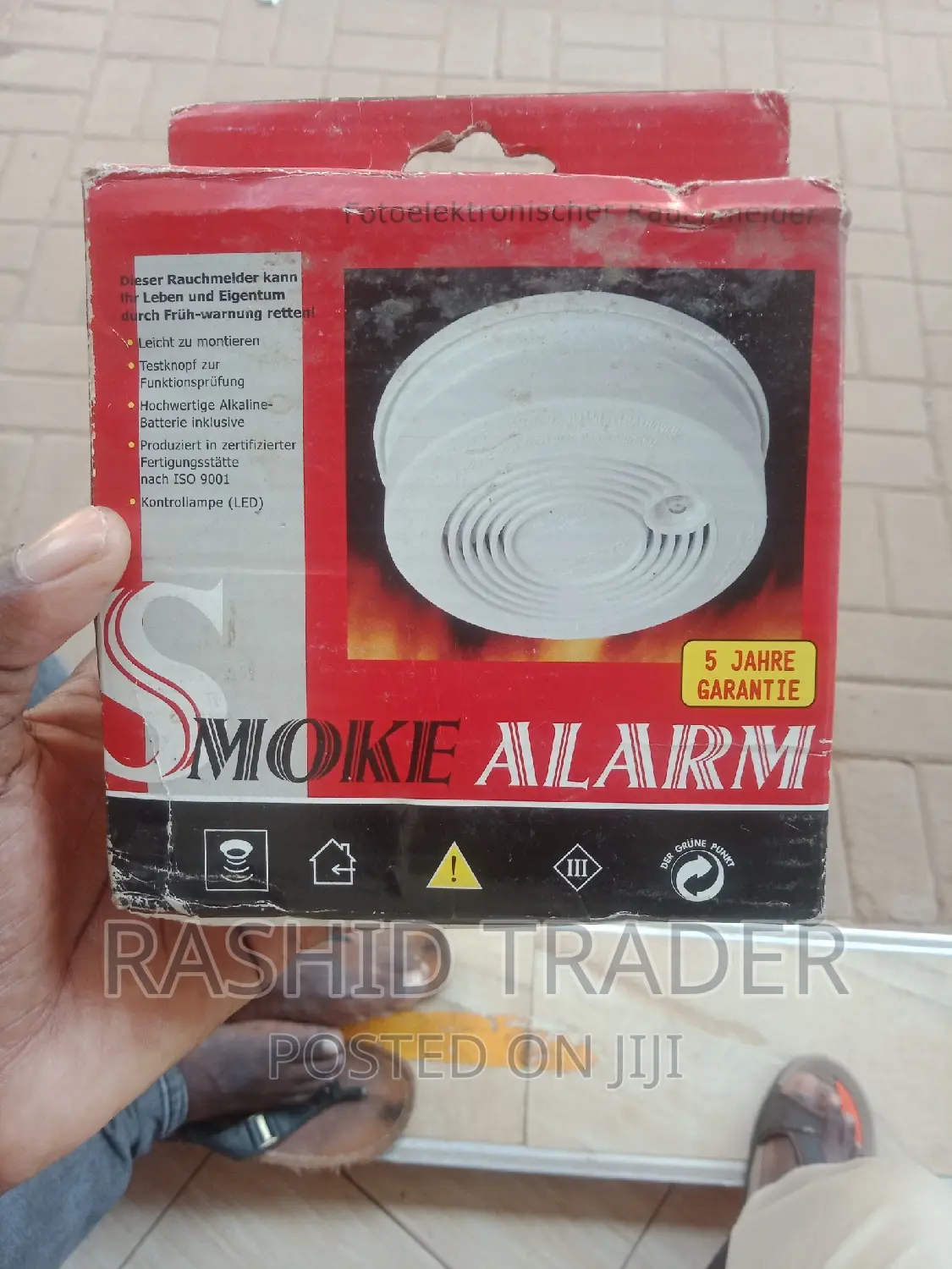 White Smoke Alarm