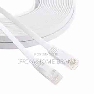 15M Pure Copper CAT6 Flat UTP Ethernet Network Cable RJ45