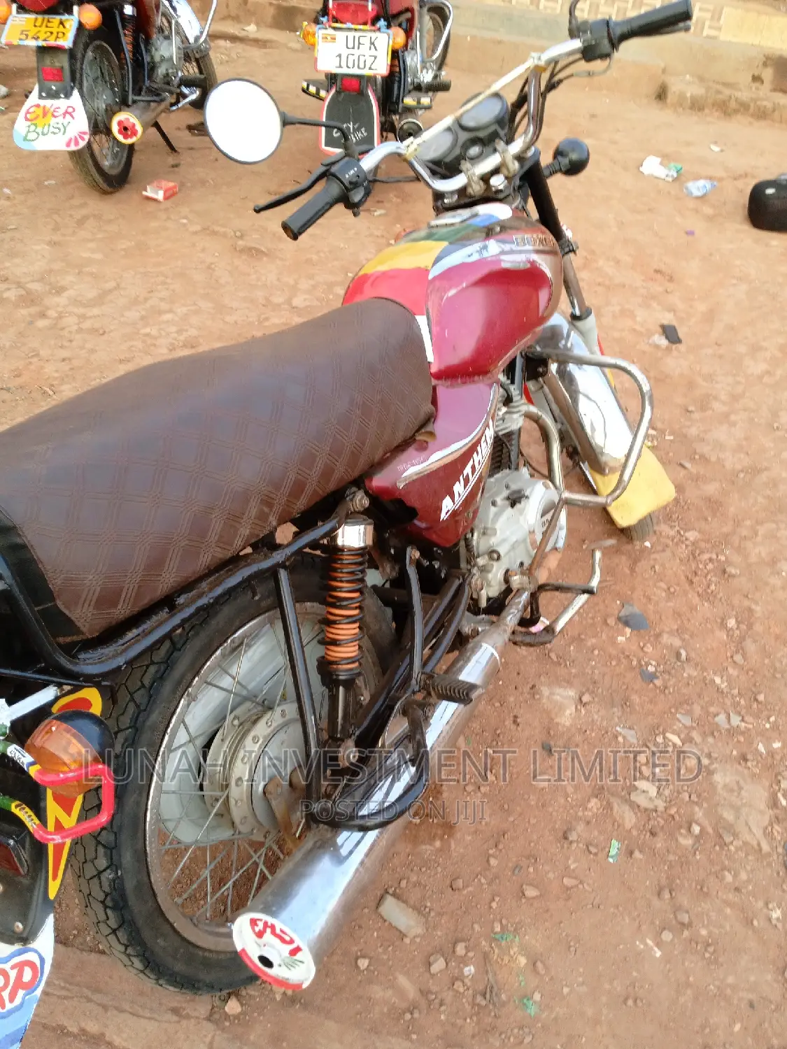 Bajaj Boxer 2020 Red
