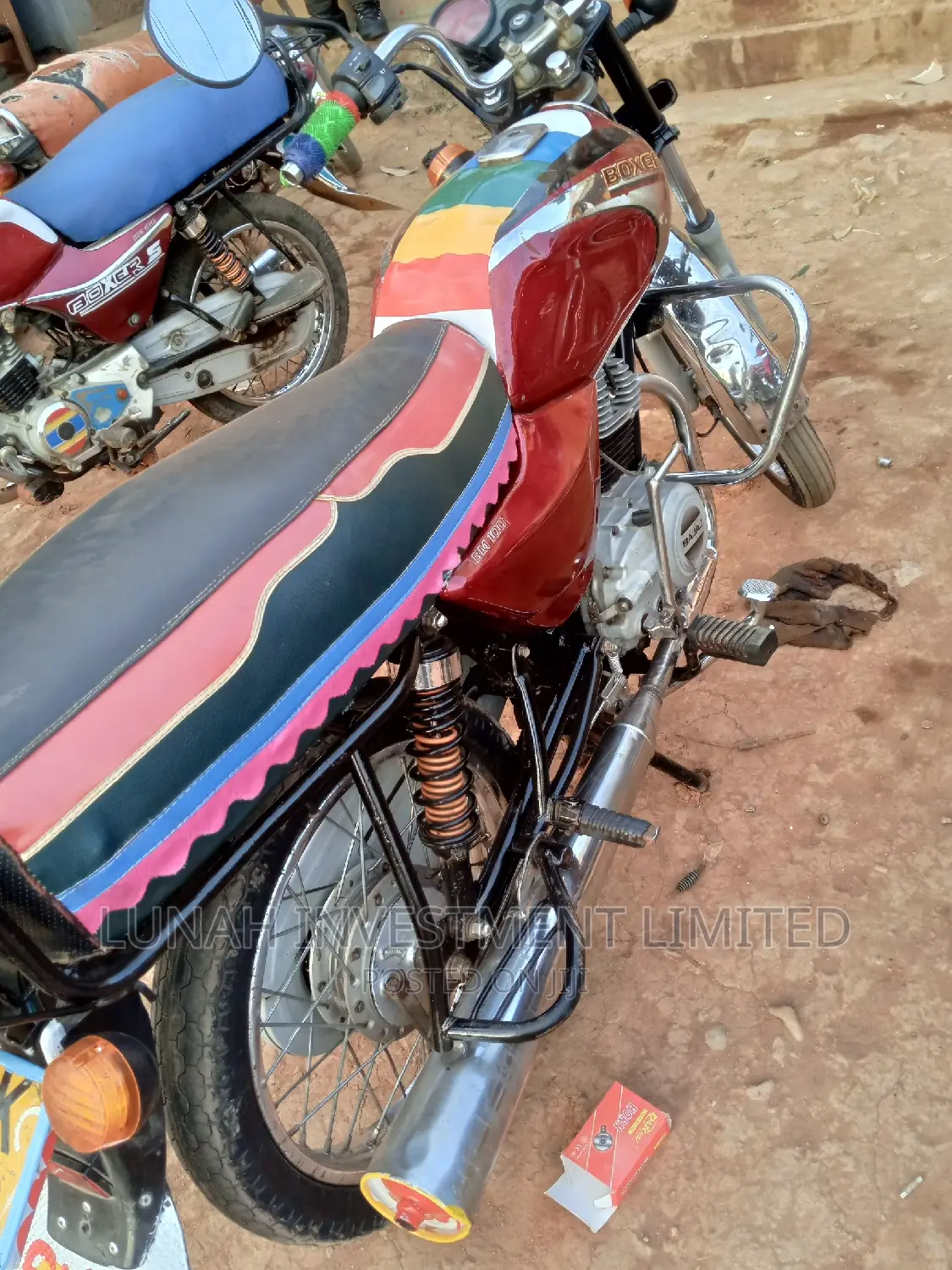Bajaj Boxer 2023 Red