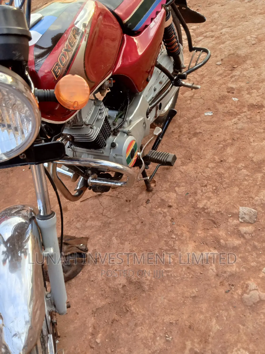 Bajaj Boxer 2023 Red