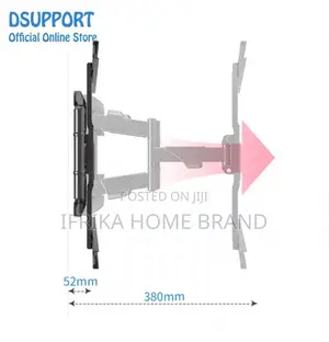 Double Arm Tilt Swivel VISTA Full Motion TV Wall Mount 32-86