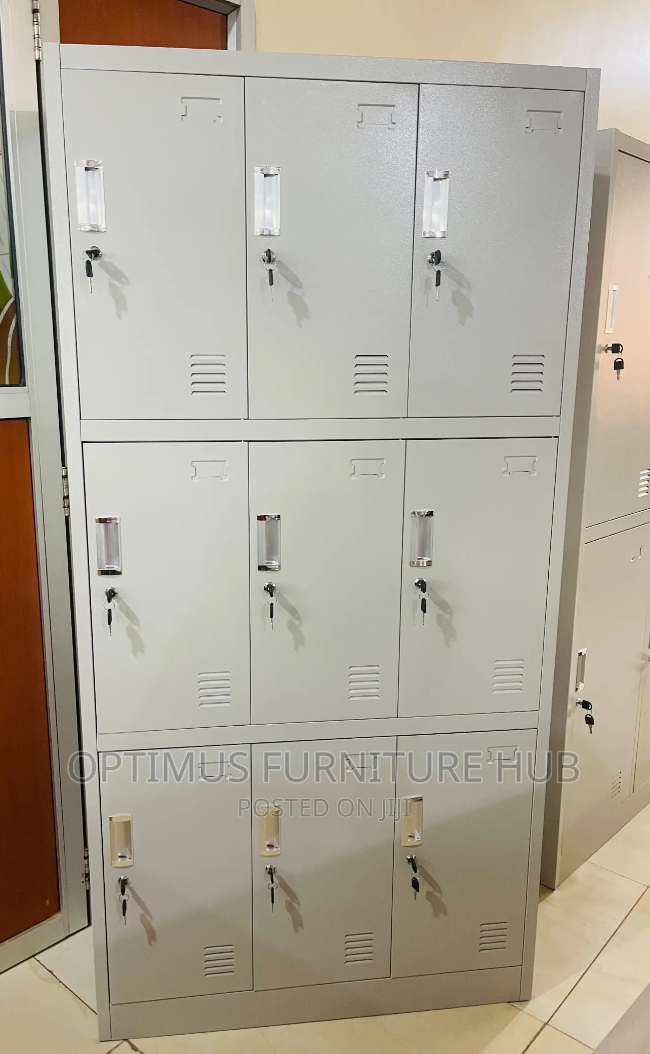 Metallic Locker (9 Compartments)