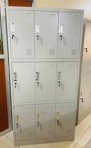 Metallic Locker (9 Compartments)