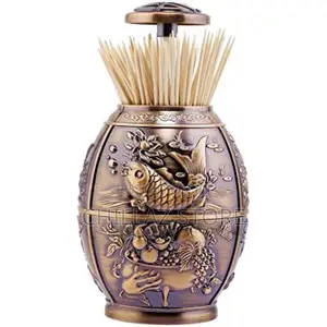 Multi-Design Egg Shape Toothpick Holder Eltahan Automatic