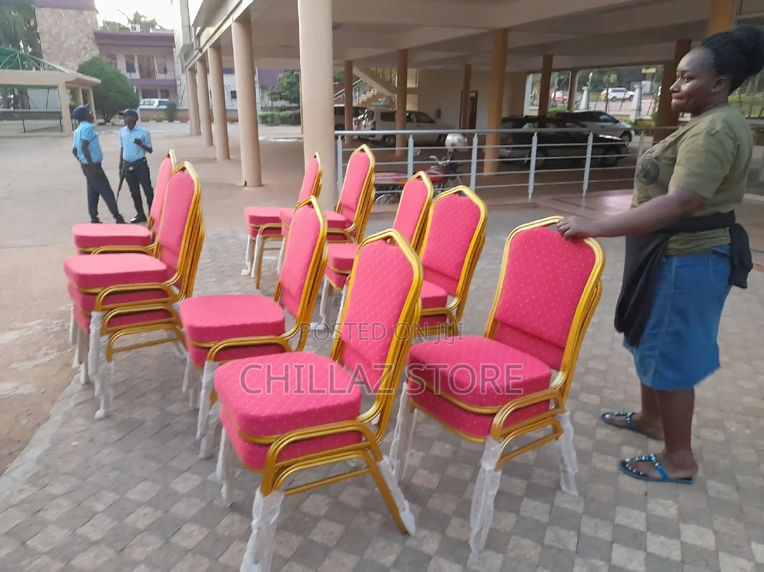 Executive Conference Chair Seats Imported – Red