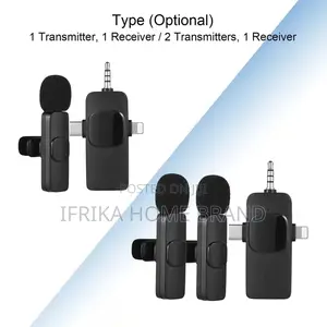 3-in-1 Wireless Collar Clip Microphone Clip-on Microphone
