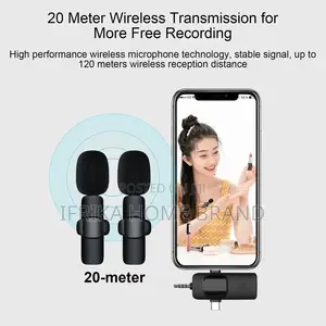 3-in-1 Wireless Collar Clip Microphone Clip-on Microphone