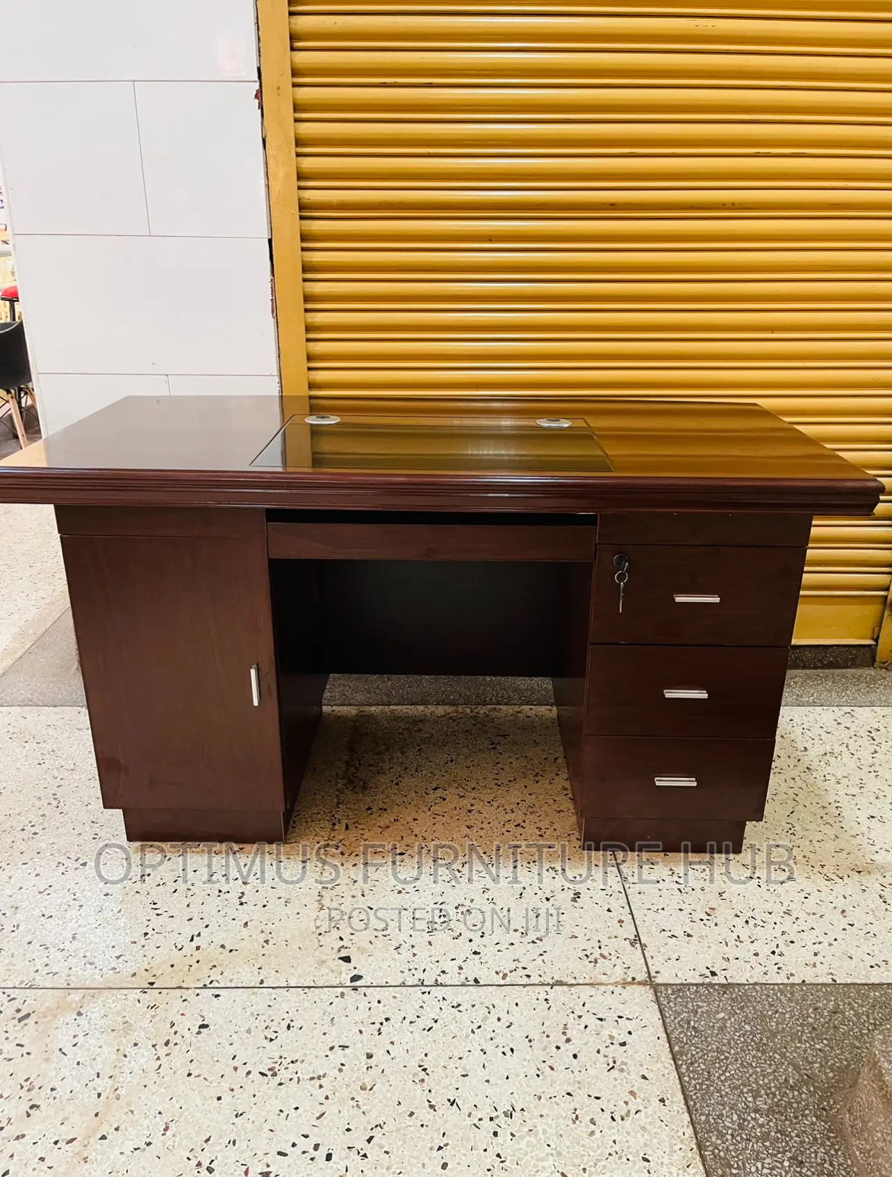 Office Desk (Mahogany)