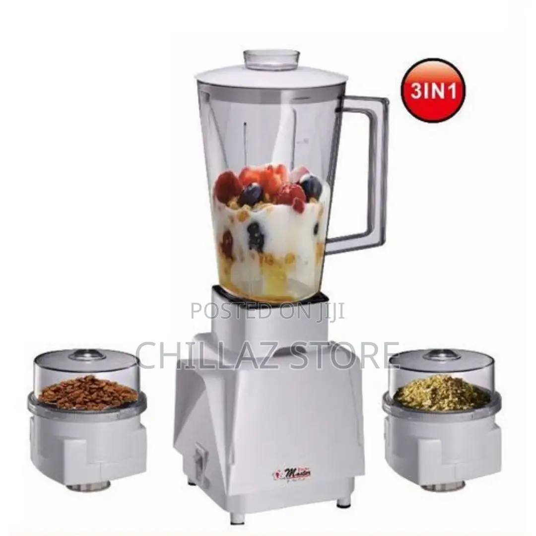 Electro Master 3-in-1 1000ml EM-BL-1071 Blender – Pink/Blue