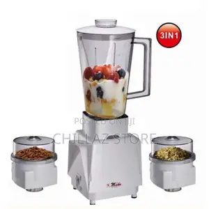 Electro Master 3-in-1 1000ml EM-BL-1071 Blender – Pink/Blue