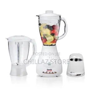 Saachi 3 in 1 Blender NL-BL-4361-WH With Auto-Clean