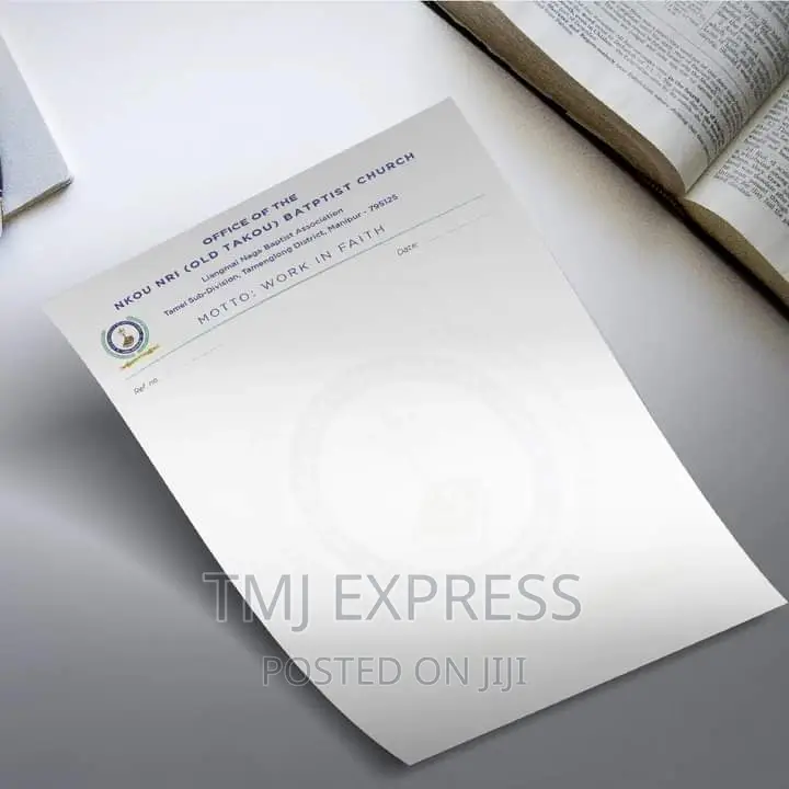 Full Color Letter Heads Per Ream of 500
