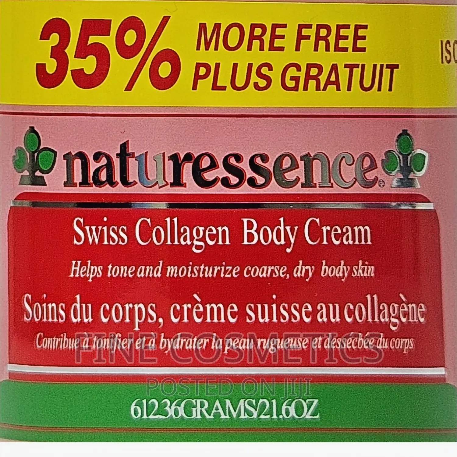 Nature Essence Swiss Collagen Body Cream |Toning +Moisturise