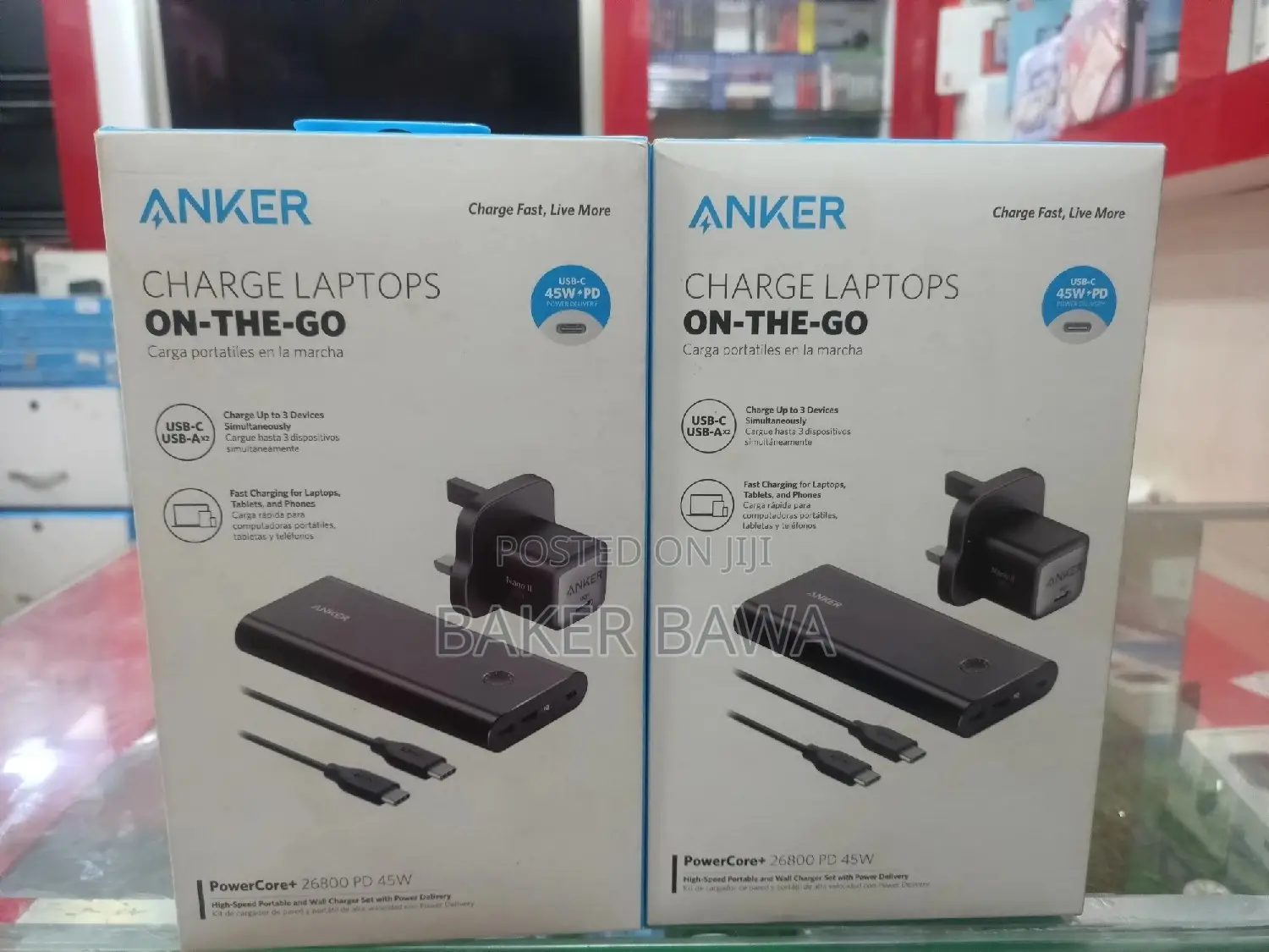 Charge Laptops on the Go