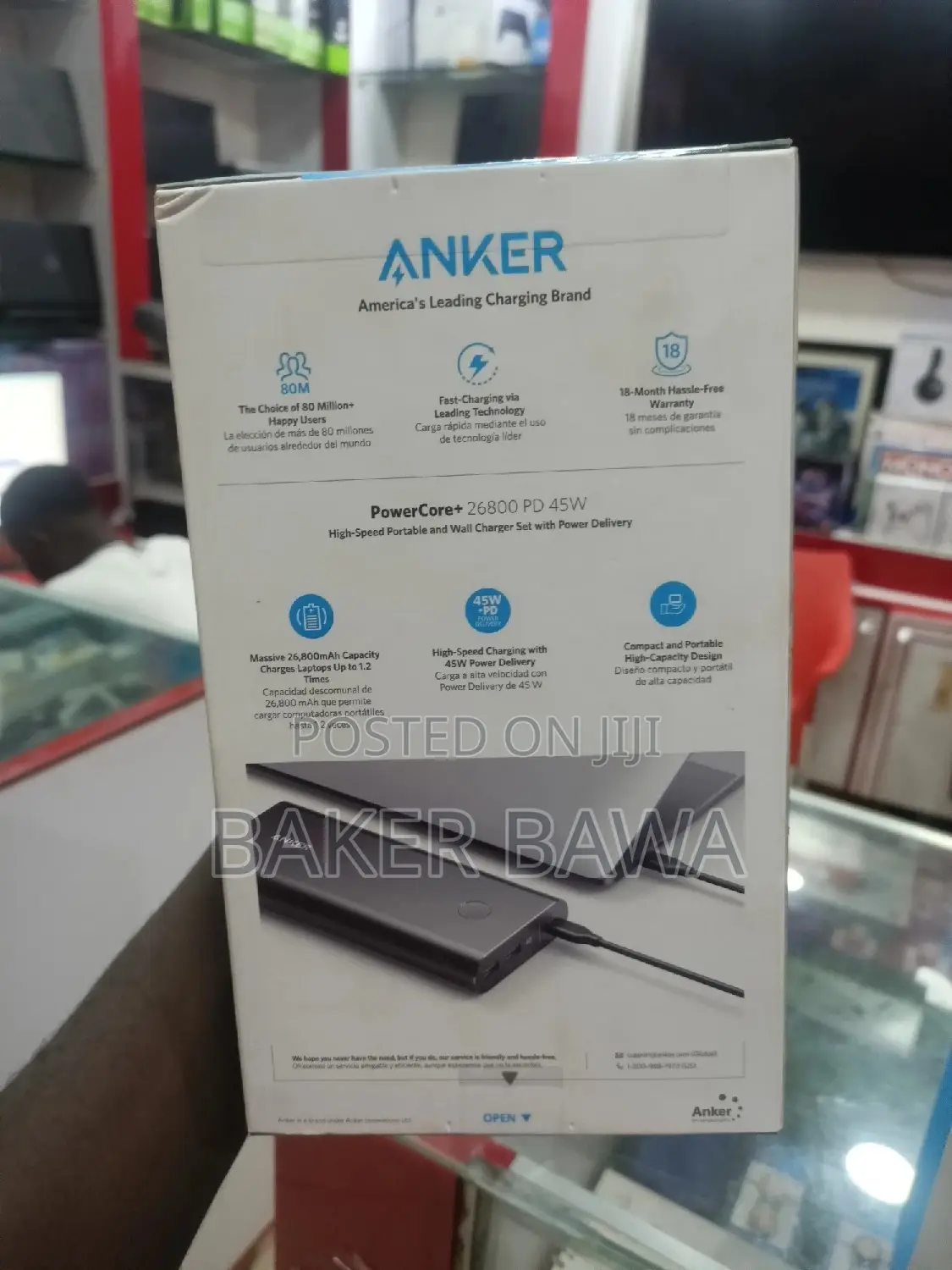 Charge Laptops on the Go
