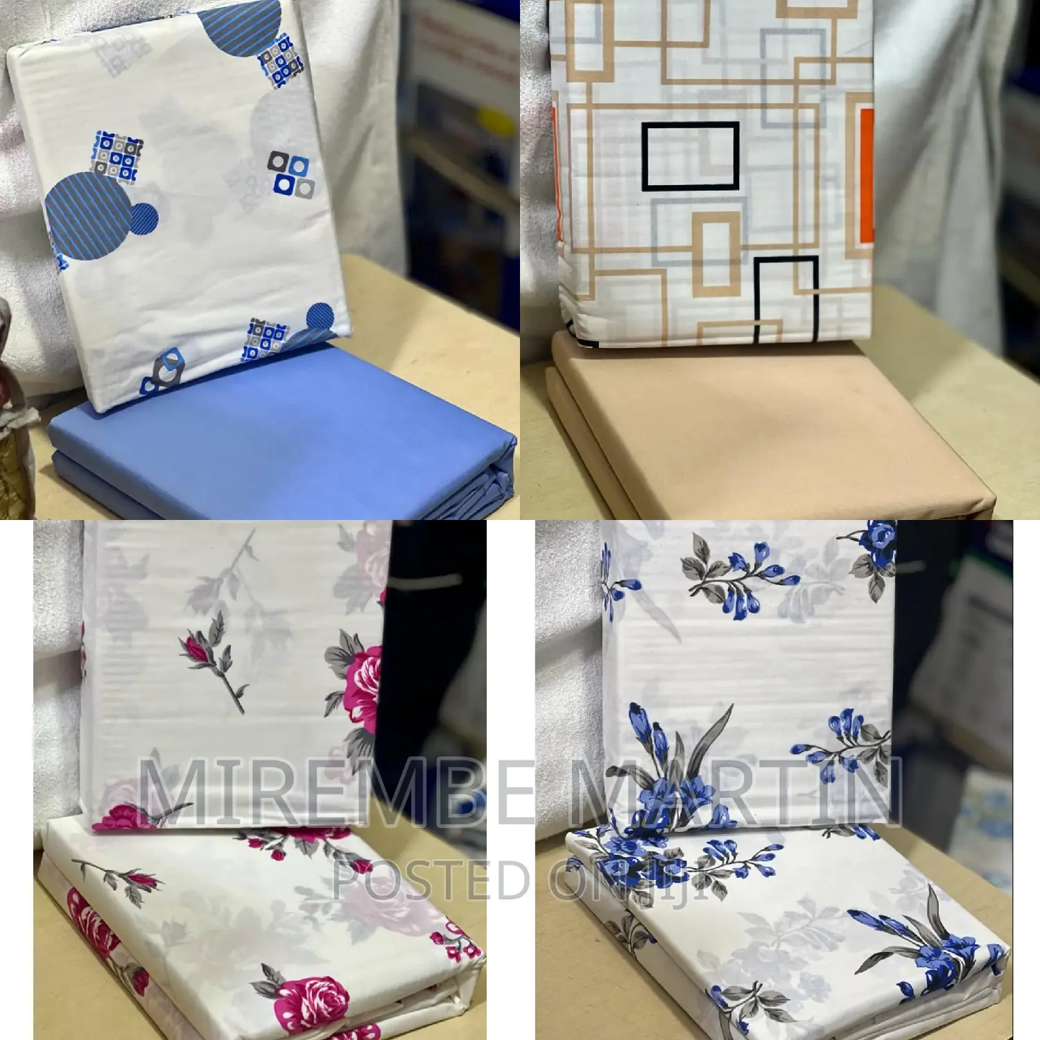 Mix and Match Cotton Bed Sheets.
