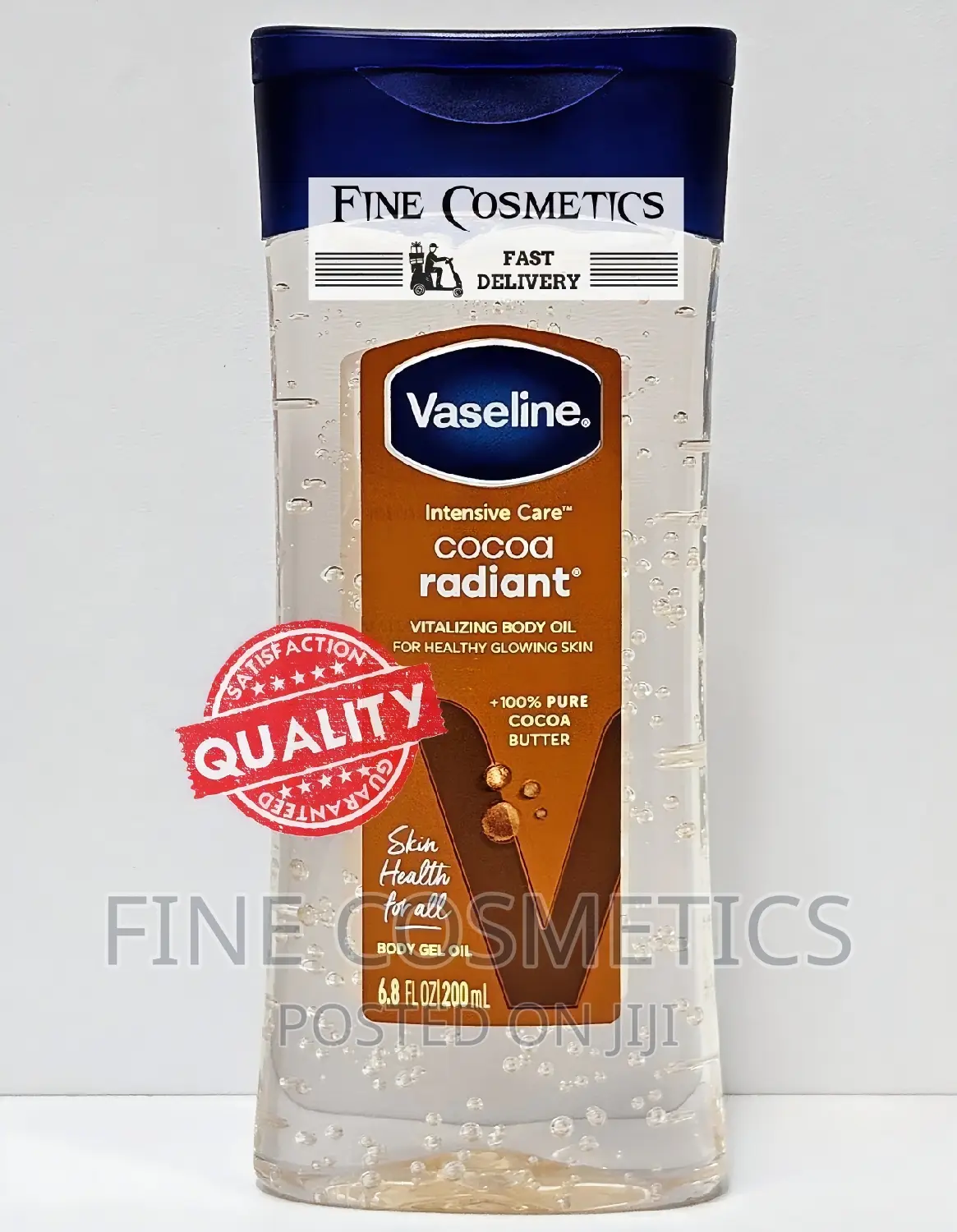 Vaseline Dry Skin Glowing Gels | Moisturising Body Oils.