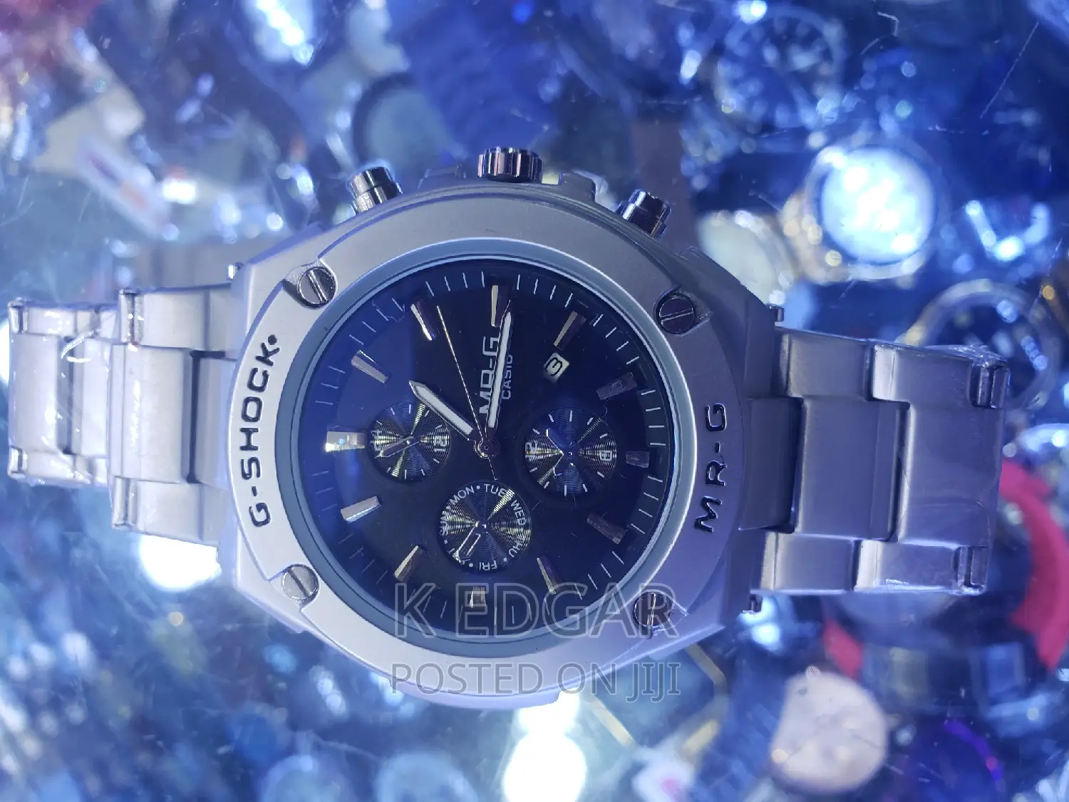 Silver G Shock Watch