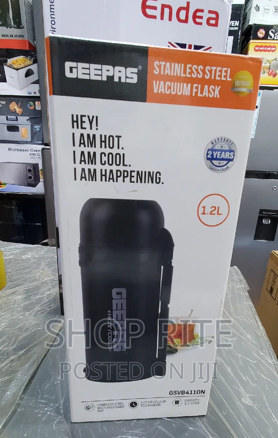 Geepas Hot Cold 1.2 L Original Flask