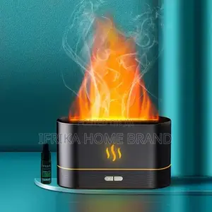 3D Simulation Flame Humidifier Home Desktop Automatic Spray