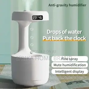 Water Droplet Air Humidifier Anti-Gravity Ultrasonic Cool