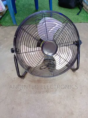 Industrial Fans Black Medium Siz