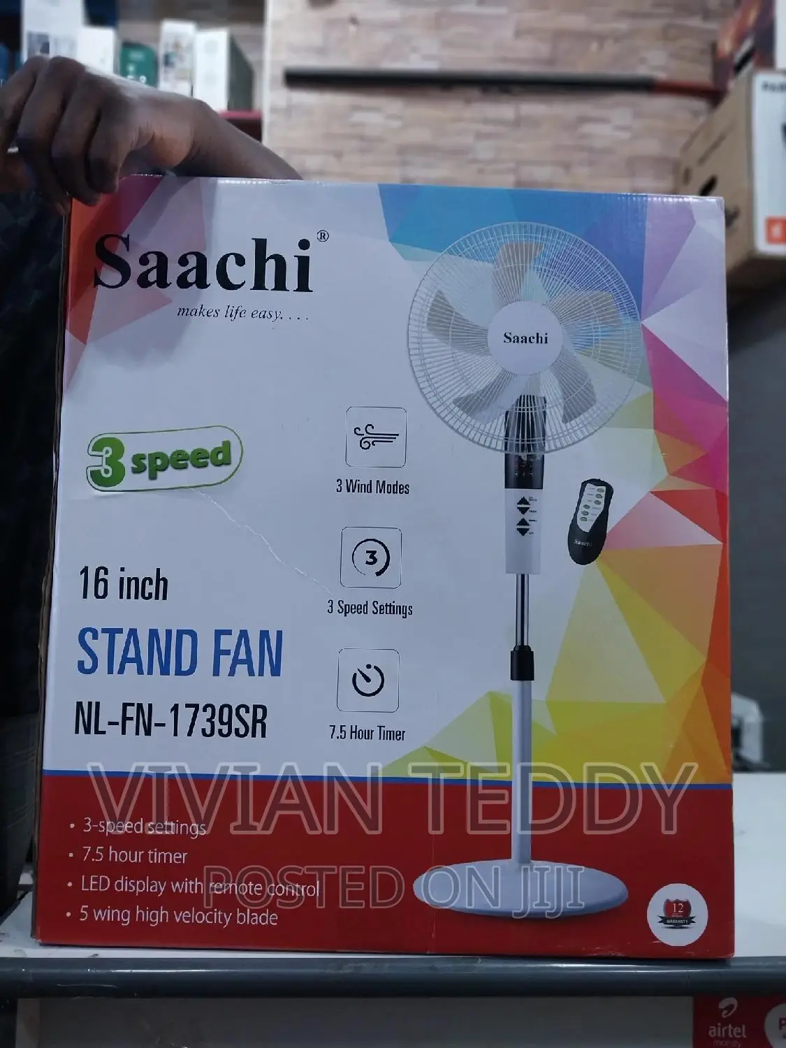 Standing Fan Saarchi Brand