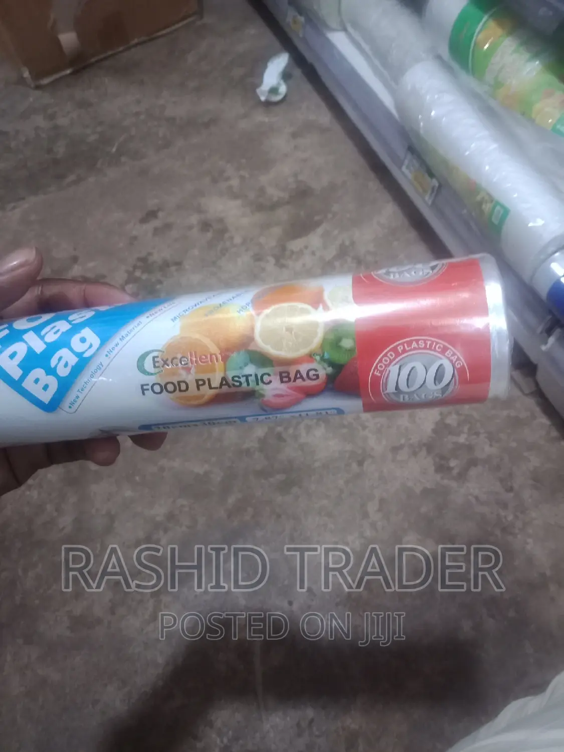 Food Plastic Bag With 25 by 35cm